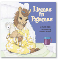 Llamas in Pajamas Interior Illustrations